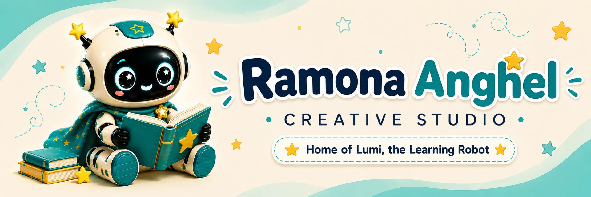 Ramona Anghel Creative Studio — Home of Lumi, the Learning Robot